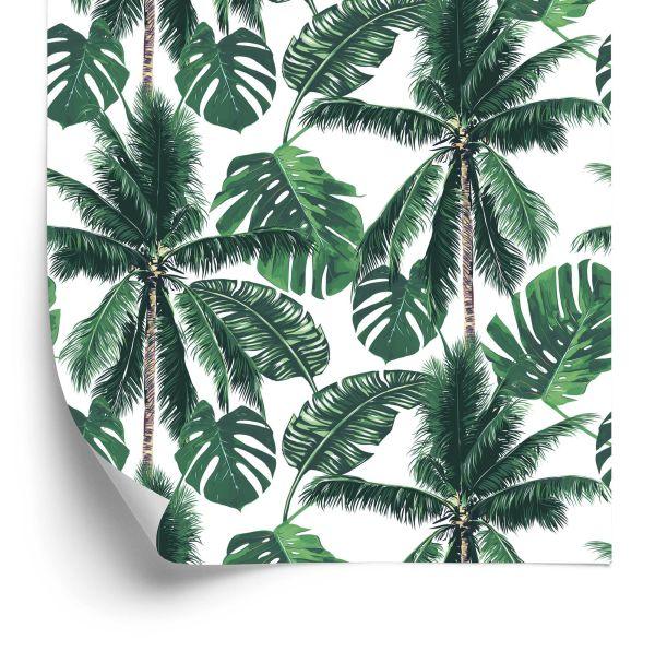 Behang Natuur Palmbos Voor Woonkamer Slaapkamer