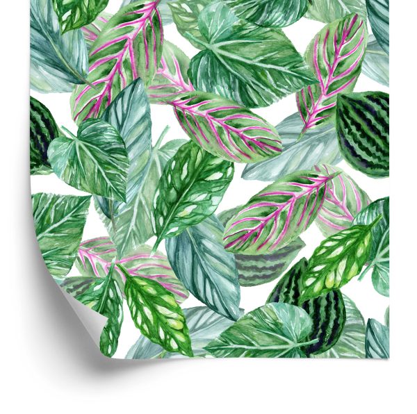 Behang Groene Bladeren