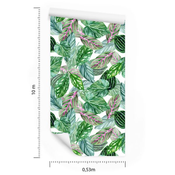 Behang Groene Bladeren - Afbeelding 8