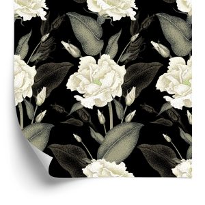 Behang Vintage Rozen