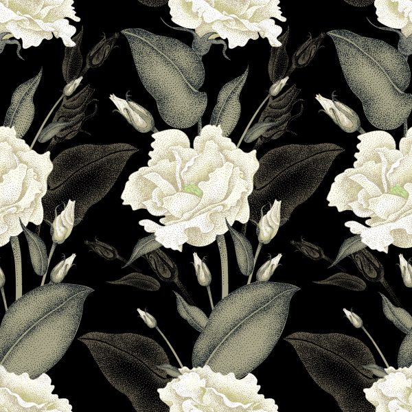 Behang Vintage Rozen - Afbeelding 2