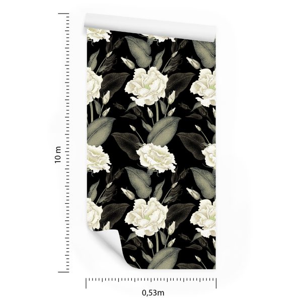 Behang Vintage Rozen - Afbeelding 8