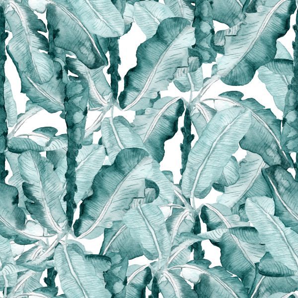 Behang Exotische Bladeren - Afbeelding 2