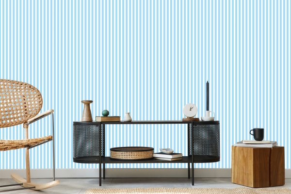 Behang Klassiek 3D Gestreept Voor Woonkamer Slaapkamer - Afbeelding 5