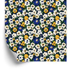 Behang Modieus Bloemenpatroon