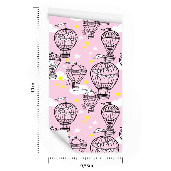 Behang Ballonnen - Afbeelding 8
