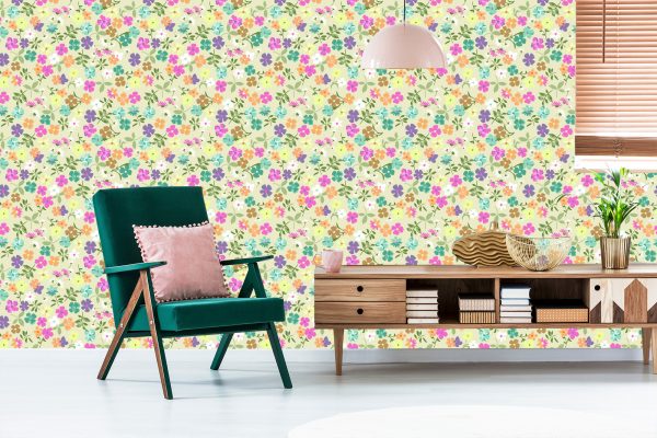Behang Delicaat Bloemenpatroon - Afbeelding 6
