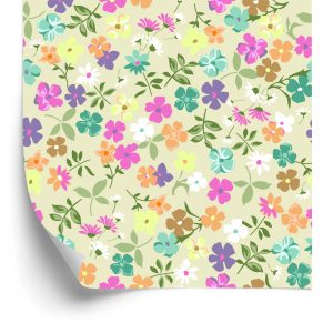 Behang Delicaat Bloemenpatroon