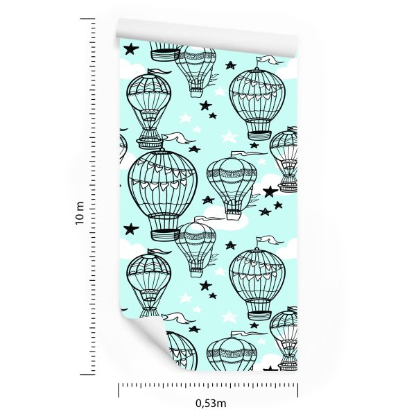 Behang Ballonnen - Afbeelding 8