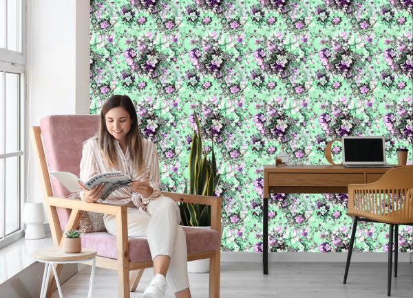 Behang Diverse Bloemen - Afbeelding 7