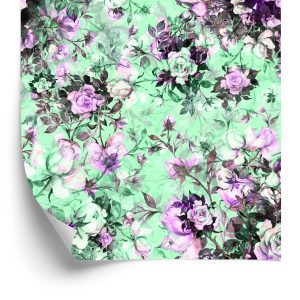 Behang Diverse Bloemen