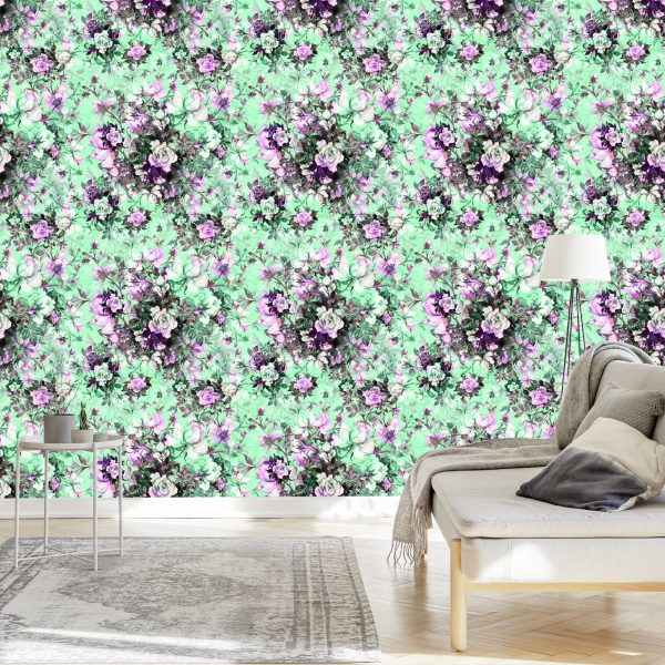 Behang Diverse Bloemen - Afbeelding 3