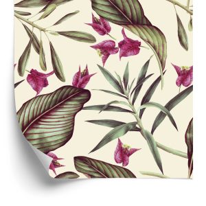 Behang Mooie Bloemen