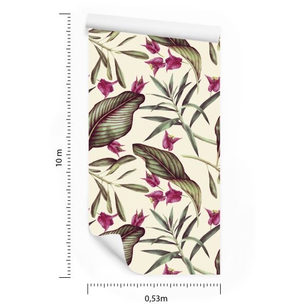 Behang Mooie Bloemen - Afbeelding 8
