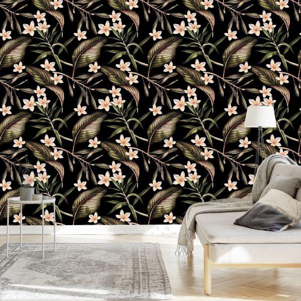 Behang Bloemen - Afbeelding 3