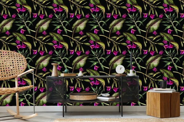 Behang Bloemen W - Afbeelding 5