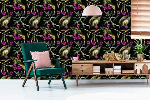Behang Bloemen W - Afbeelding 6