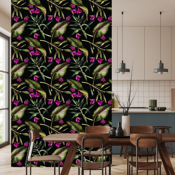 Behang Bloemen W - Afbeelding 4