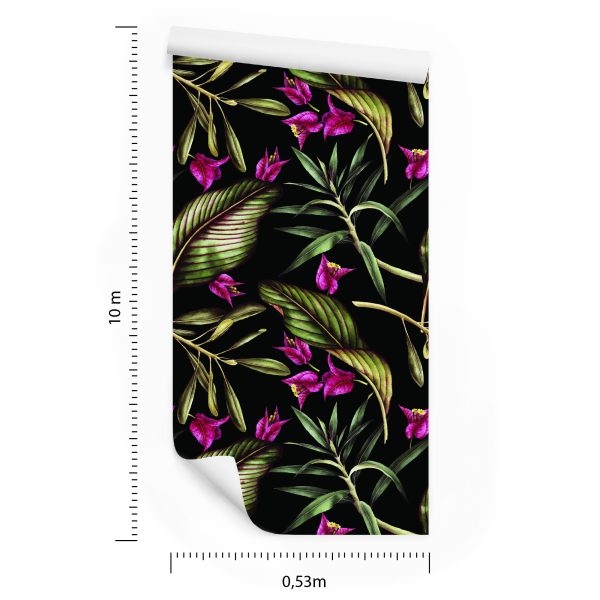 Behang Bloemen W - Afbeelding 8