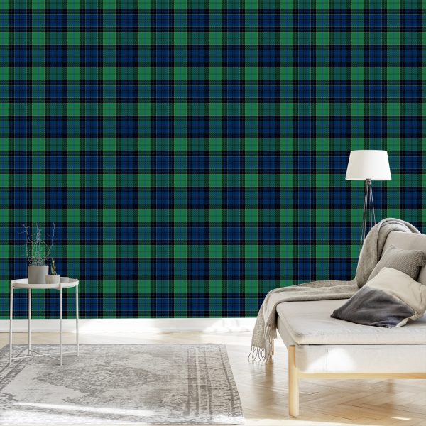 Behang Optisch In Tartan Slaapkamer Woonkamer - Afbeelding 3