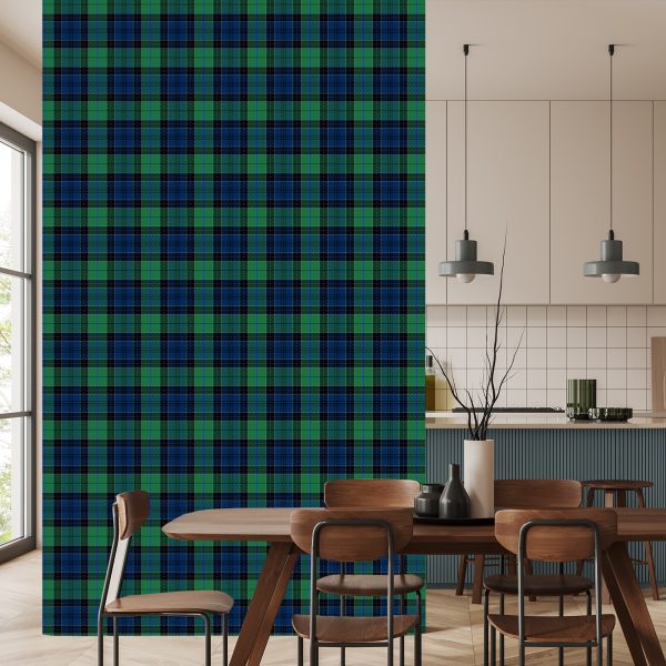 Behang Optisch In Tartan Slaapkamer Woonkamer - Afbeelding 4