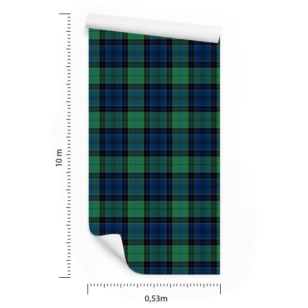 Behang Optisch In Tartan Slaapkamer Woonkamer - Afbeelding 8