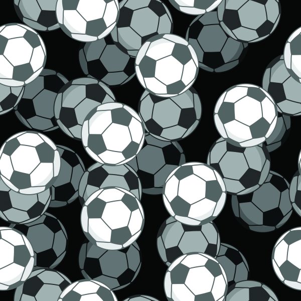 Behang Optische 3D-Voetbal Voor Kinderkamer - Afbeelding 2