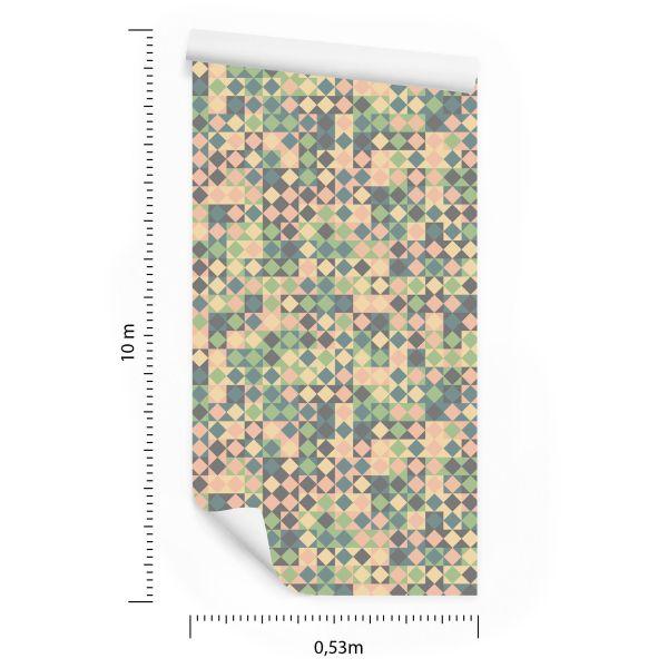Behang Geometrische Abstractie - Afbeelding 8