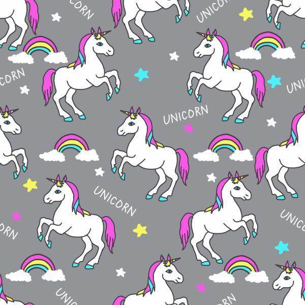 Behang Voor Kinderen - Regenboogeenhoorns - Afbeelding 2