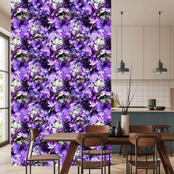 Behang Exotische Pioenen - Afbeelding 4