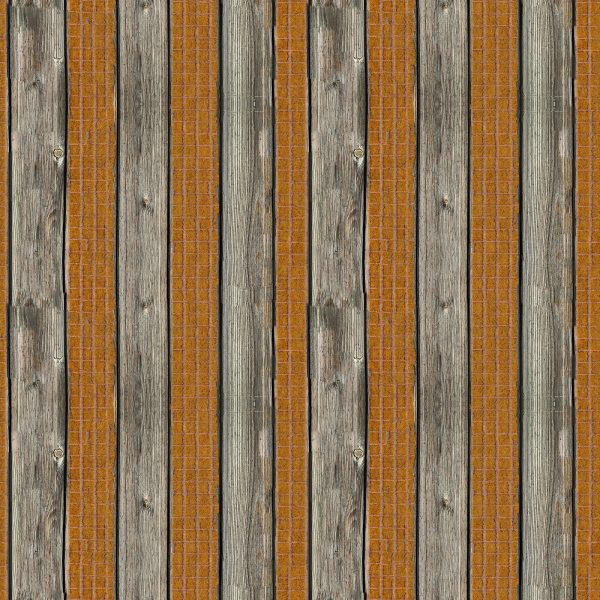 Behang Houten Planken - Afbeelding 2