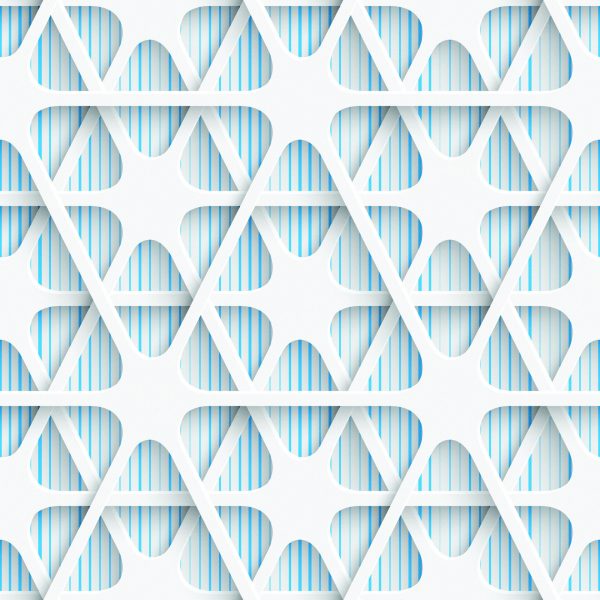 Behang Optische Geometrische 3D Voor De Slaapkamer - Afbeelding 2
