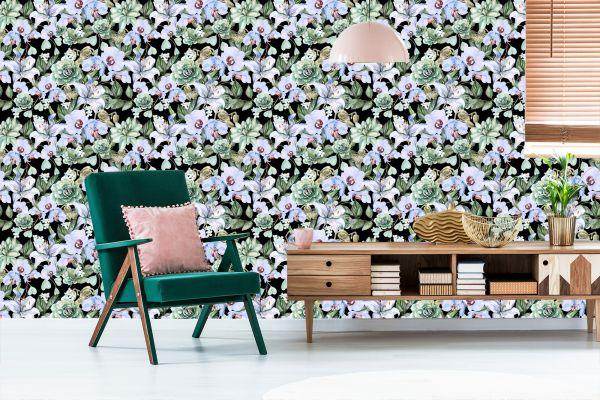 Behang Planten. Natuur. Orchideeën. Orchideeën. Orchideeën - Afbeelding 6