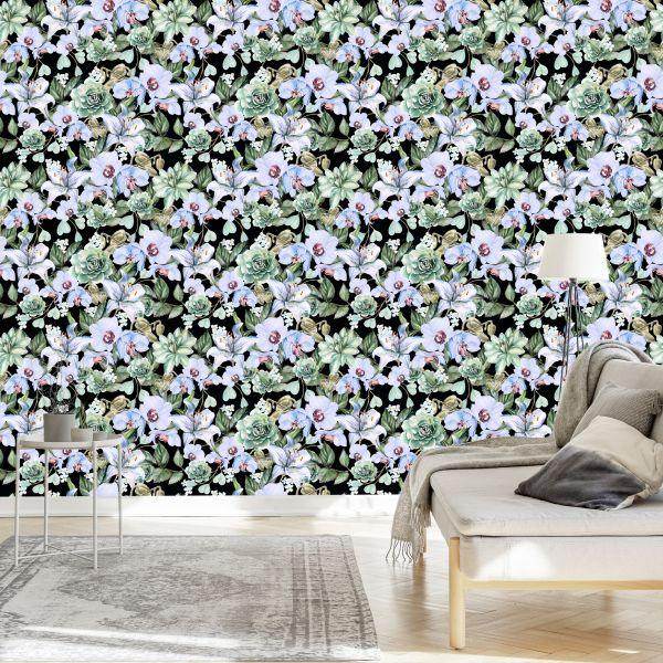 Behang Planten. Natuur. Orchideeën. Orchideeën. Orchideeën - Afbeelding 3