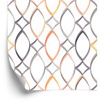 Behang Kleurrijke Geometrische Patronen