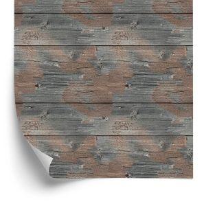 Behang Horizontale Houten Planken