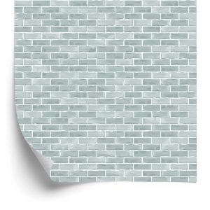 Behang Bakstenen In Grijstinten