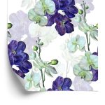 Behang Orchidee Orchidee Bloemen Natuur