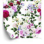Behang Bloemen Compositie