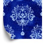 Behang Damascus Ornamenten