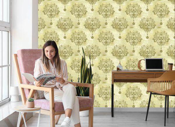 Behang Vintage Ornamenten - Afbeelding 7