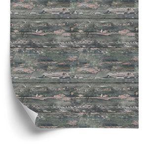 Behang Houten Planken, Retro Panelen