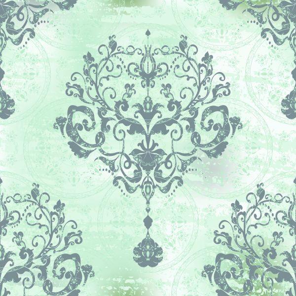 Behang Vintage Ornamenten - Afbeelding 2