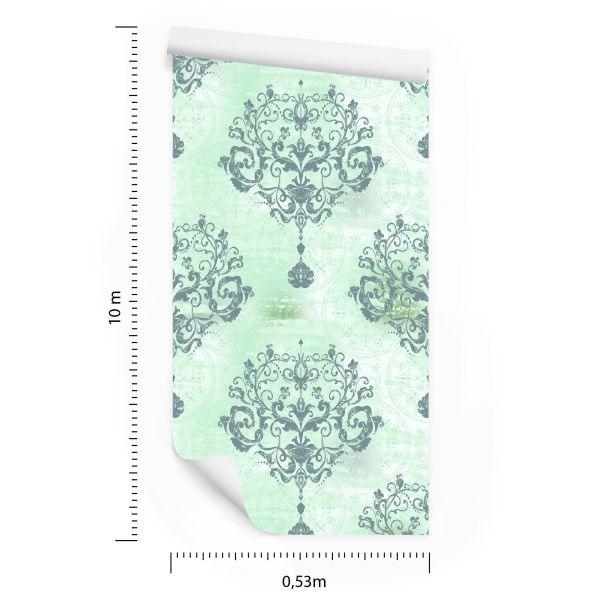 Behang Vintage Ornamenten - Afbeelding 8