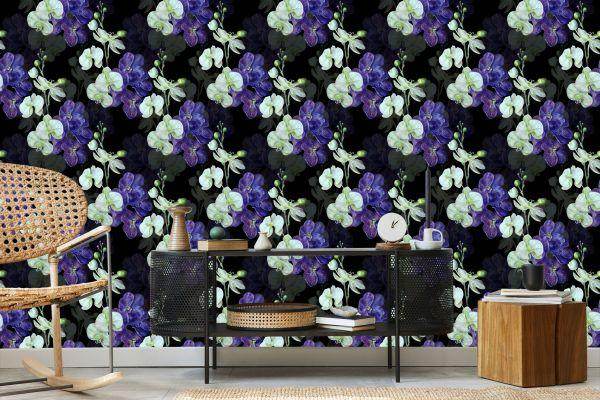 Behang Orchidee. Orchidee. Natuur. Bloemen - Afbeelding 5