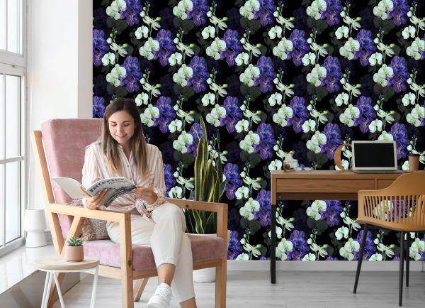 Behang Orchidee. Orchidee. Natuur. Bloemen - Afbeelding 7