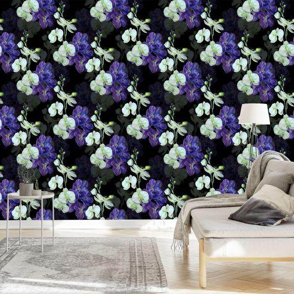 Behang Orchidee. Orchidee. Natuur. Bloemen - Afbeelding 3