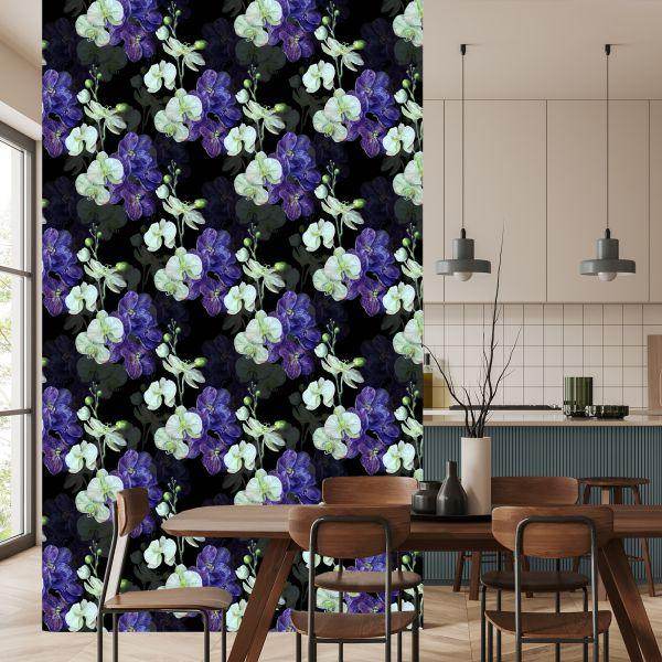 Behang Orchidee. Orchidee. Natuur. Bloemen - Afbeelding 4
