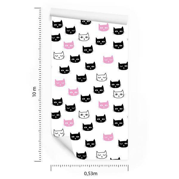 Behang Voor Kinderen - Katten - Afbeelding 8