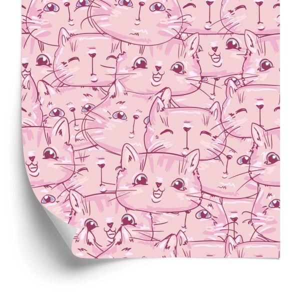 Behang Voor Kinderen - Kleine Katten